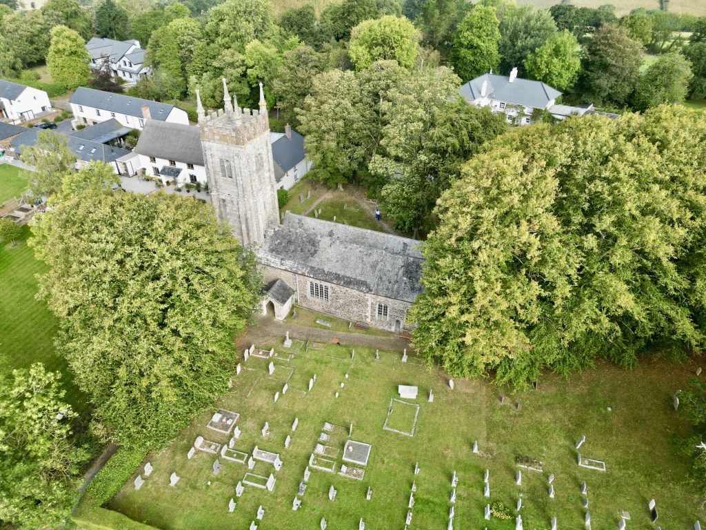 Roof inspection of churches